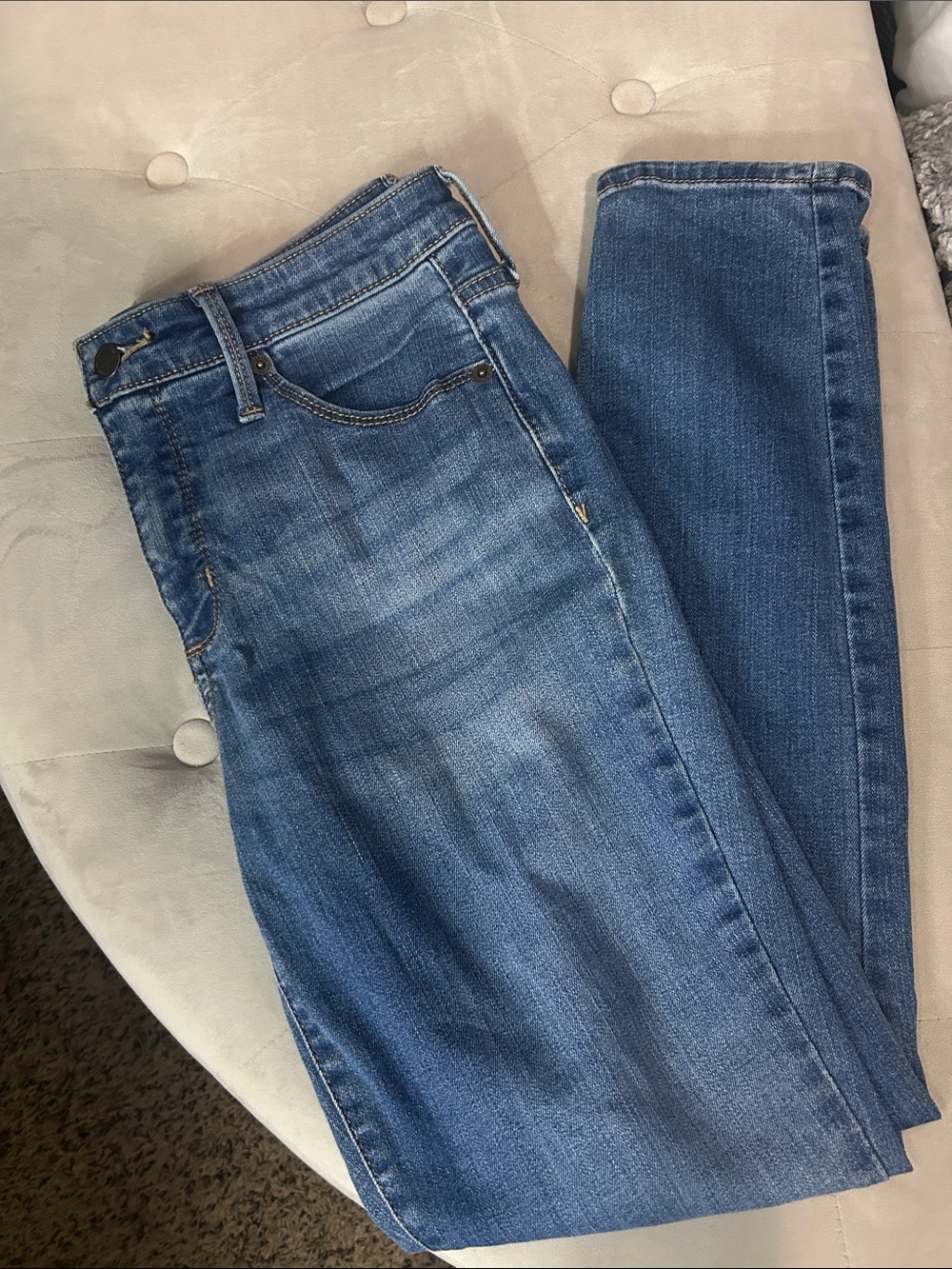 Classic Blue Denim Jeans